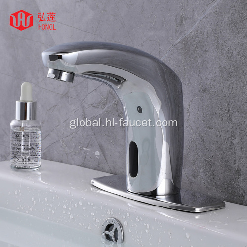 Brass sensor faucet Bathroom sensor faucet infrared automatic sink sensor faucet Factory